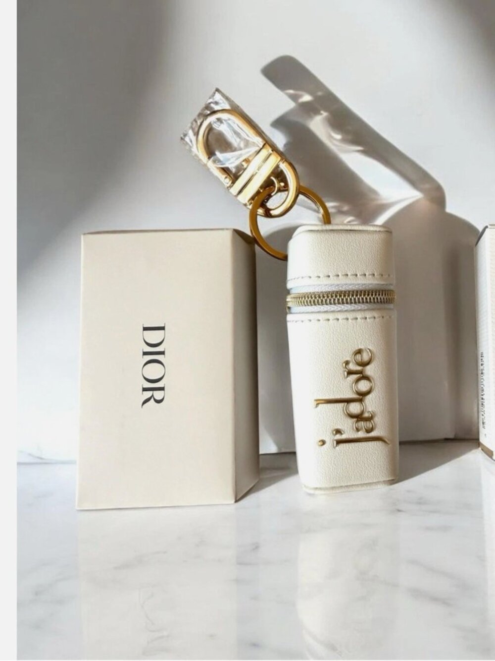 DIOR J'adore Key Ring Holder and J'adore Intense NEW - Picture 2 of 6